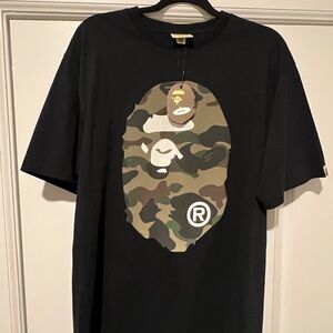NWT A Bathing Ape-camp big ape tee